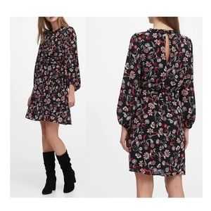 Banana Republic Tie Waist Mini Dress Size 6 v10